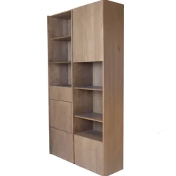 DÉJA Wandkast Ourense Bruin Eiken