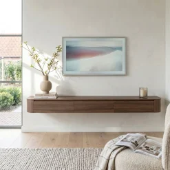 DÉJA Zwevend Tv-meubel Fika Walnoot 240cm