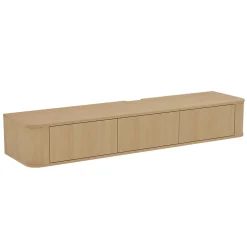 DÉJA Zwevend Tv-meubel Lino Naturel 160cm