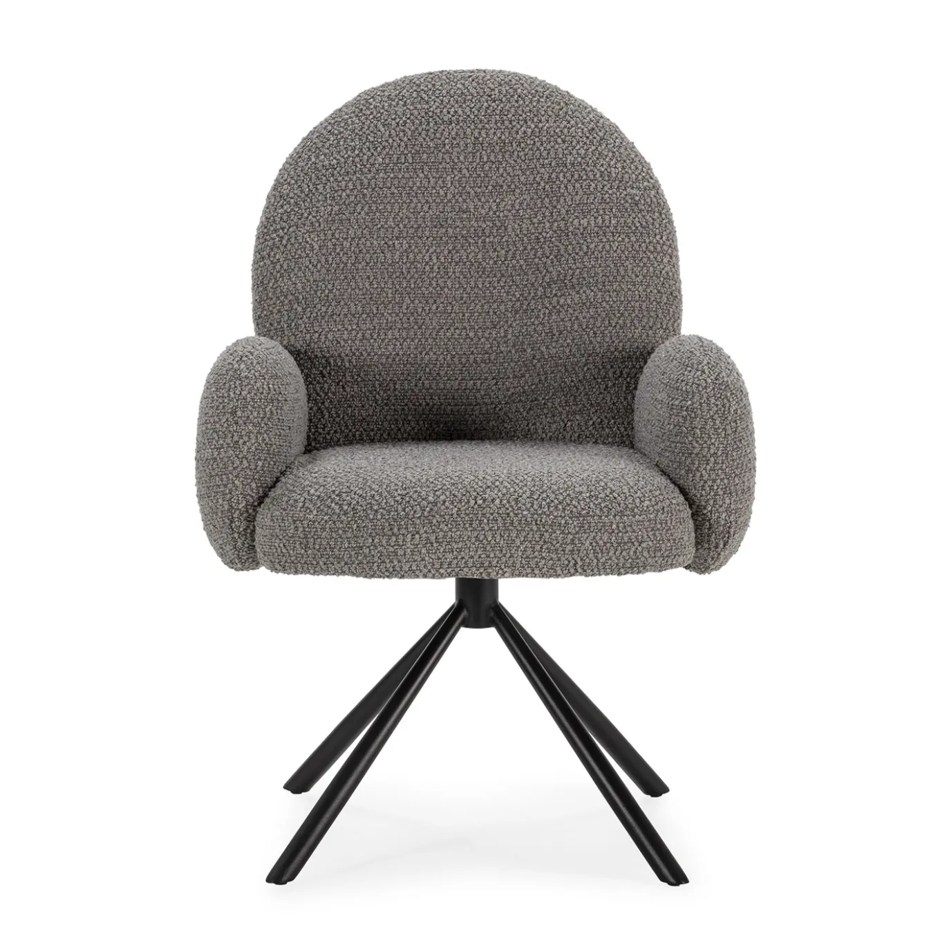 Draaifauteuil Dario Lichtgrijs - Giga Meubel