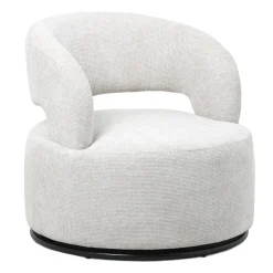Draaifauteuil Eliza Beige - Giga Meubel