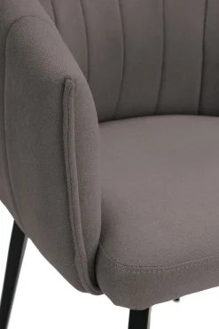 Draaifauteuil Enka Donkergrijs - Giga Meubel