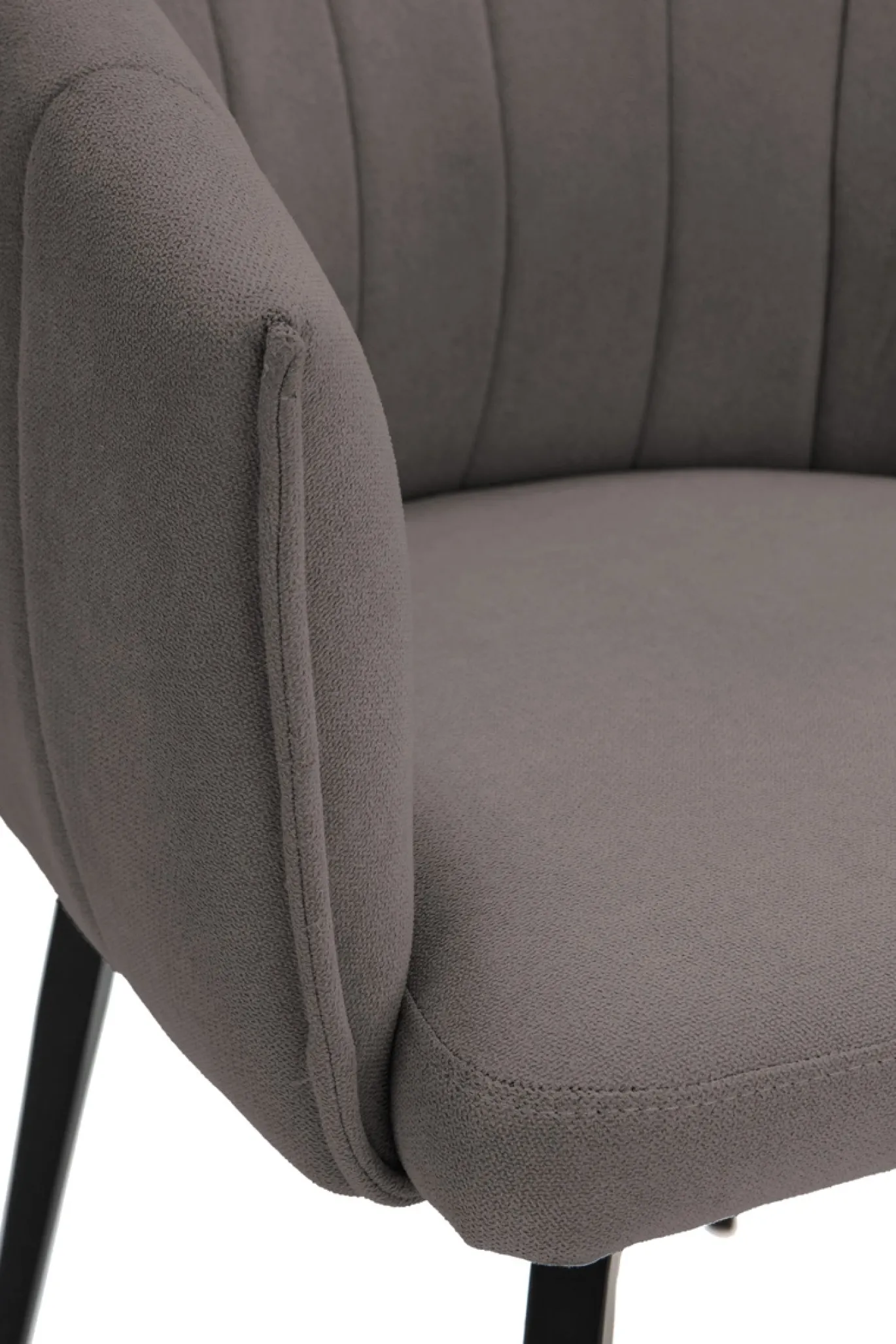 Draaifauteuil Enka Donkergrijs - Giga Meubel