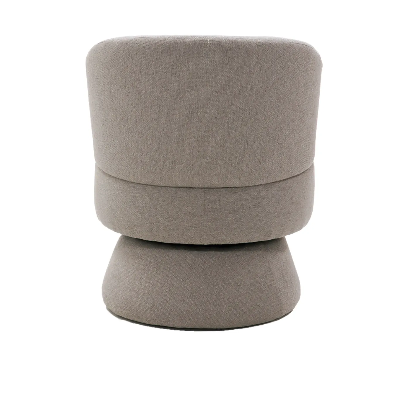 Draaifauteuil Moïse Taupe - Giga Meubel