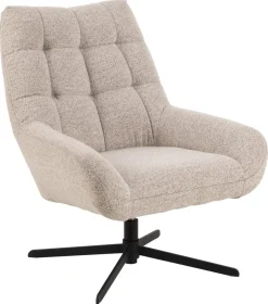 Draaifauteuil Sevilla Beige - Giga Living