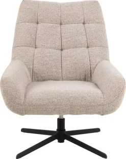 Draaifauteuil Sevilla Beige - Giga Living
