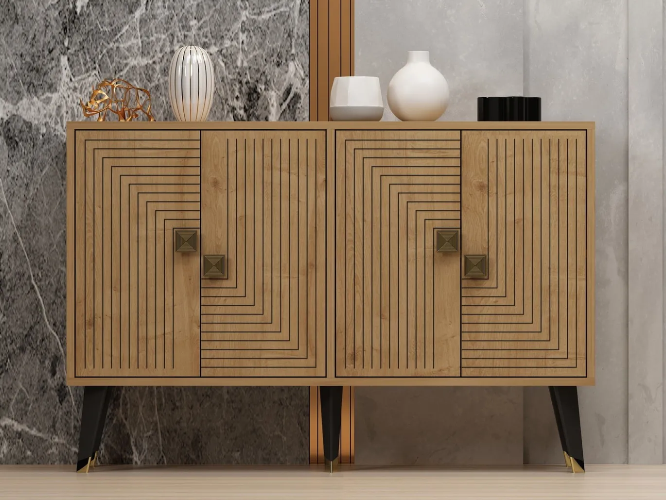 Dressoir Ahart Naturel 120cm