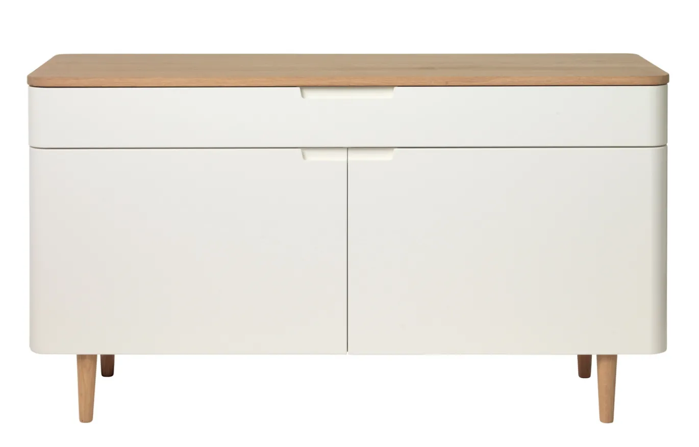 Dressoir Amalfi Naturel/Wit 140cm - Giga Living