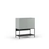 Dressoir Amira 2d Groen/zwart - Giga Meubel