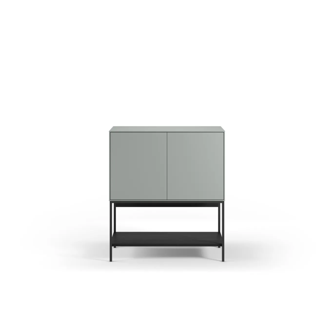 Dressoir Amira 2d Groen/zwart - Giga Meubel