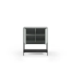 Dressoir Amira 2d Groen/zwart - Giga Meubel