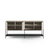 Dressoir Amira 3d2v 180cm Crème/zwart - Giga Meubel