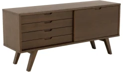 Dressoir Annie Eikenfineer Smoke 160cm - Giga Living
