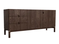 Dressoir Arun Espresso Oil 160cm - Giga Living