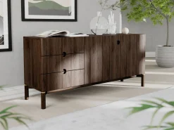 Dressoir Arun Espresso Oil 160cm - Giga Living
