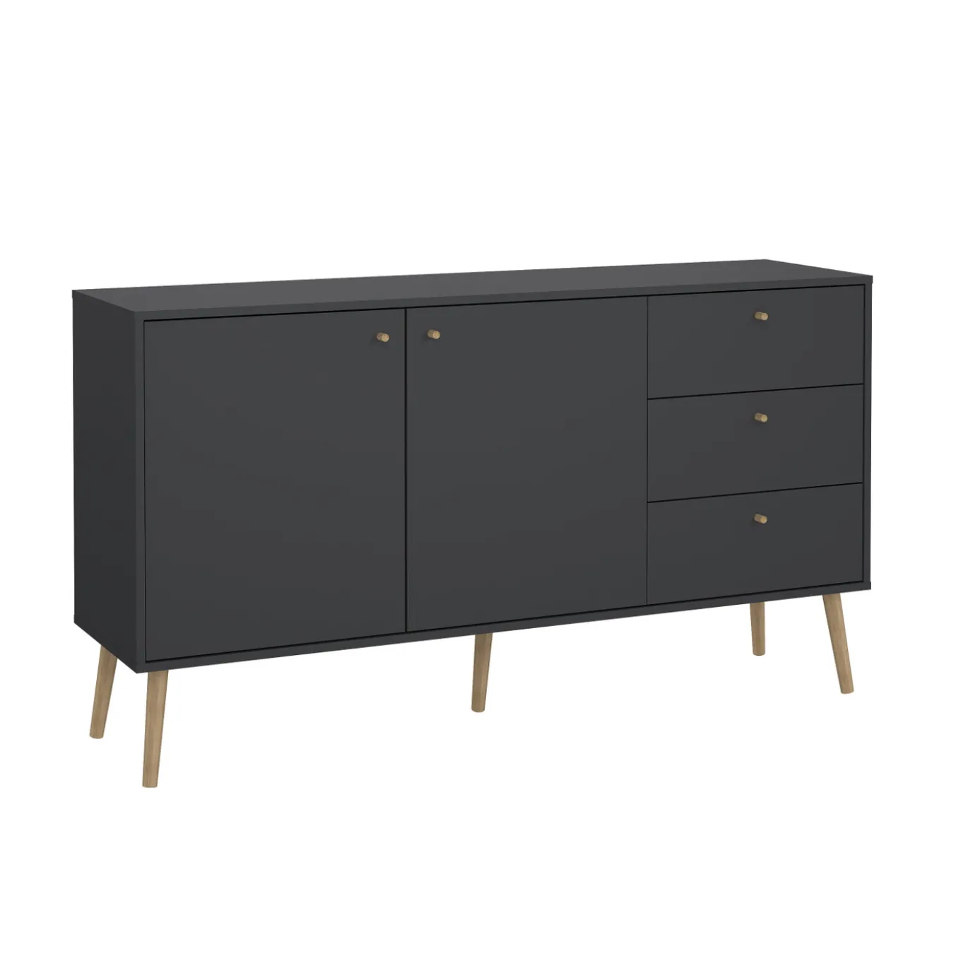 Dressoir Bodo Matgrijs - Giga Living