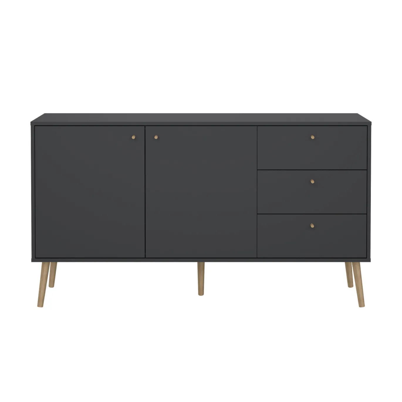 Dressoir Bodo Matgrijs - Giga Living