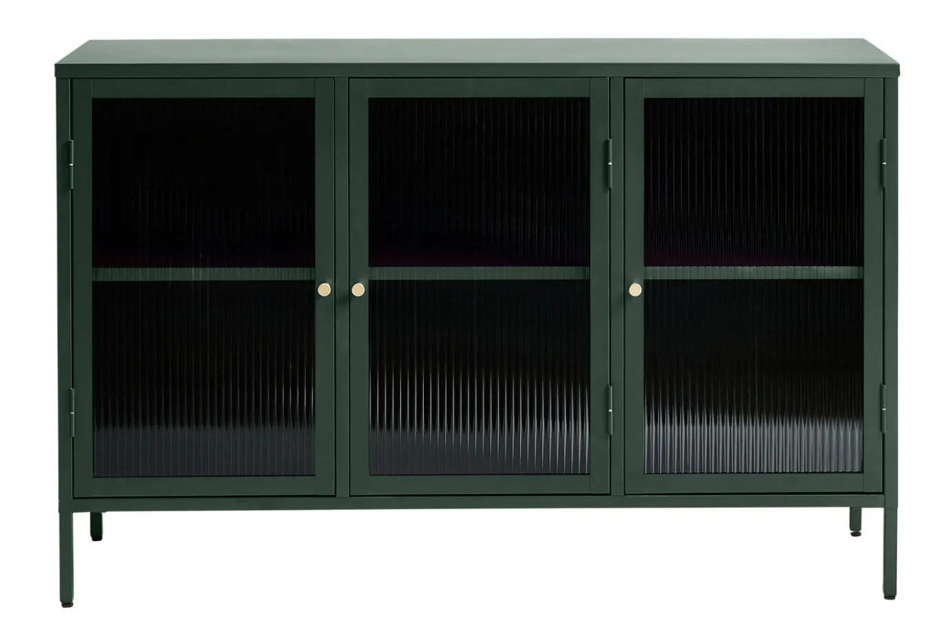 Dressoir Bronco Groen Glas 3 Delen - Giga Living