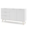 Dressoir Campus 2d3L Wit Wax - Giga Meubel