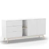 Dressoir Campus 2d2v3L Wit Wax - Giga Meubel