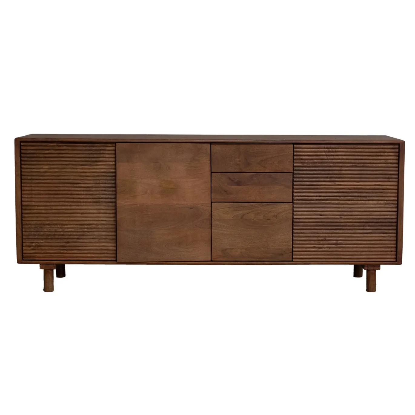 Dressoir Carlien Bruin 200cm - Giga Meubel