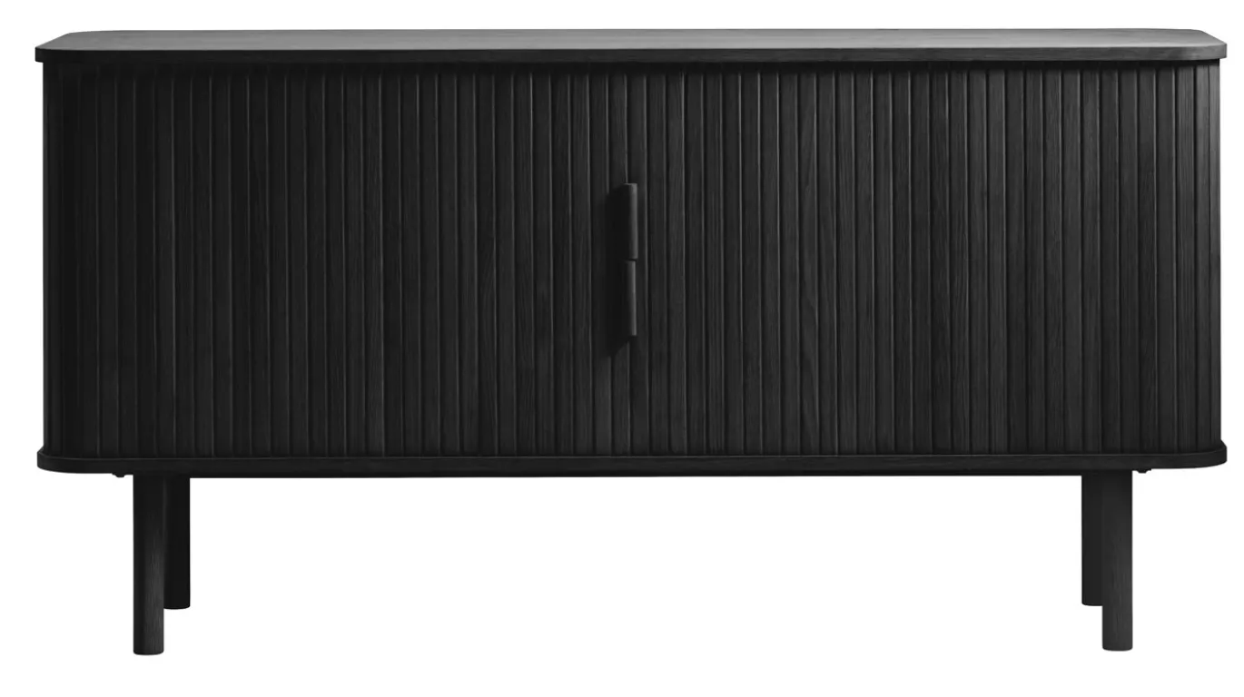 Dressoir Cavo Zwart Eiken 160cm - Giga Living