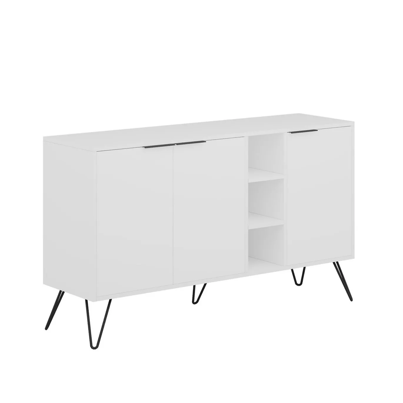 Dressoir Clara Melamine Wit 142cm