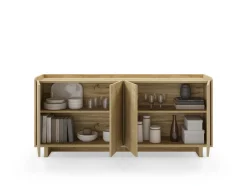 Dressoir Daira 4d 180cm Eiken - Giga Meubel