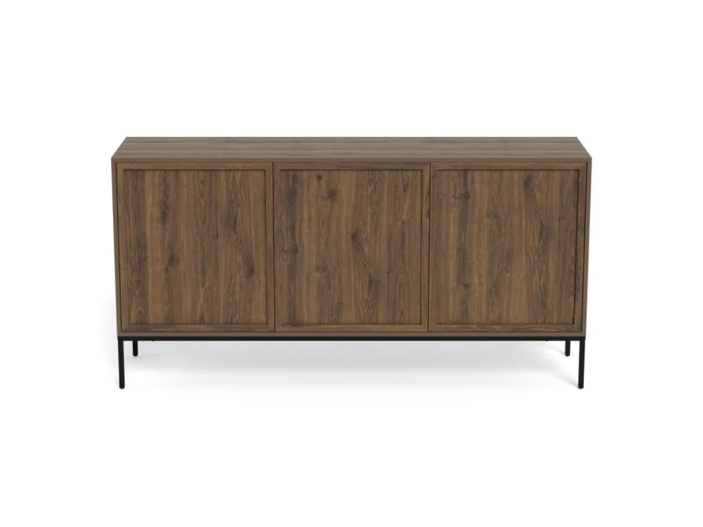 Dressoir Darvo Gerookt Eiken Bruin 158cm - Giga Living