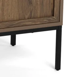 Dressoir Darvo Gerookt Eiken Bruin 158cm - Giga Living