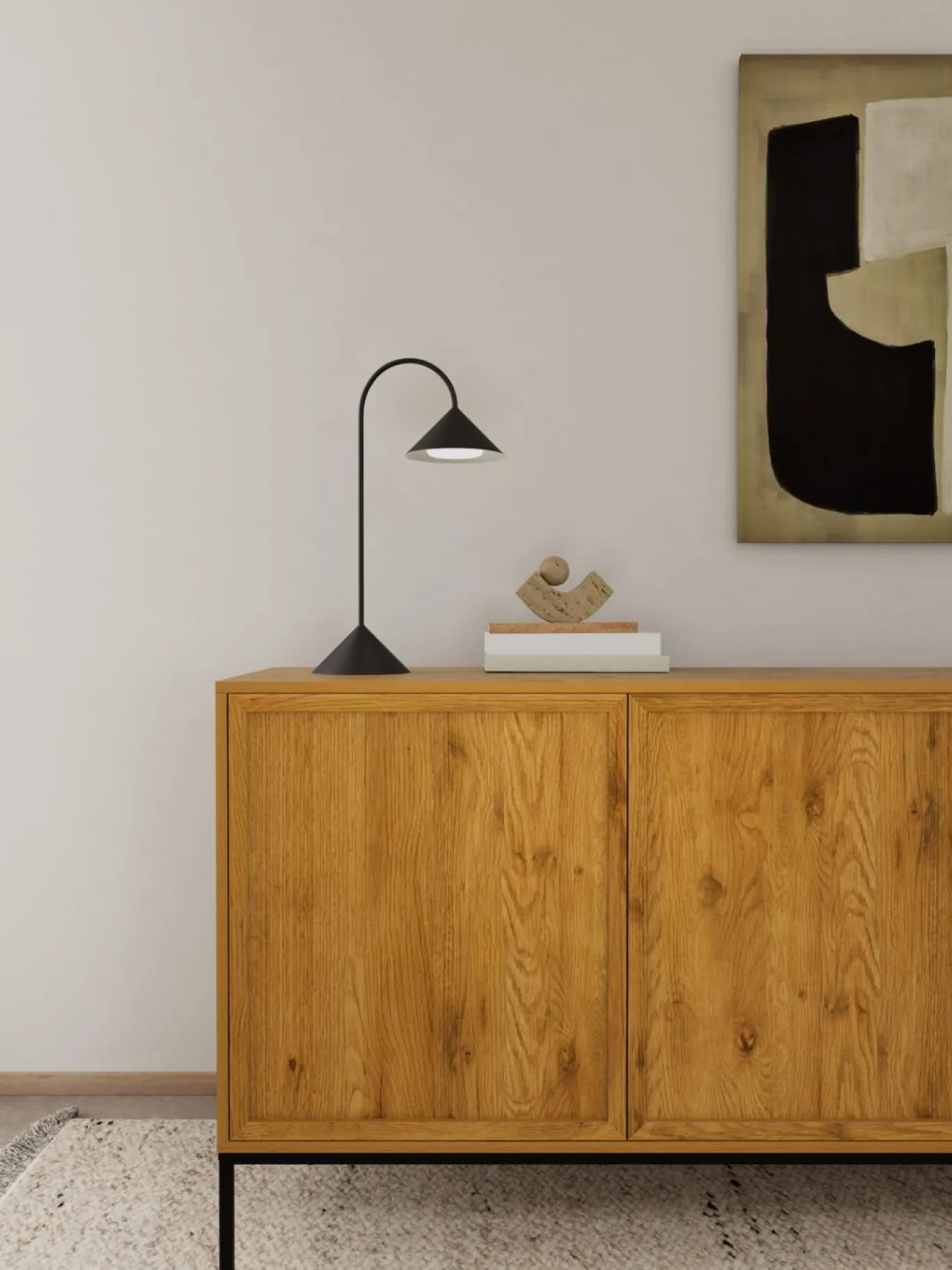 Dressoir Darvo Wild Eiken Naturel 158cm - Giga Living