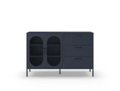 Dressoir Diora 2d3L 140cm Blauw - Giga Meubel