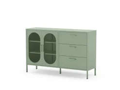 Dressoir Diora 2d3L 140cm Mintgroen - Giga Meubel