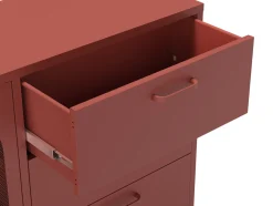 Dressoir Diora 2d3L 140cm Terracotta - Giga Meubel