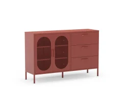 Dressoir Diora 2d3L 140cm Terracotta - Giga Meubel