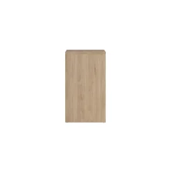 Dressoir Dubbel Next 6 lades Hickory/Wit Hoogglans - Giga Living
