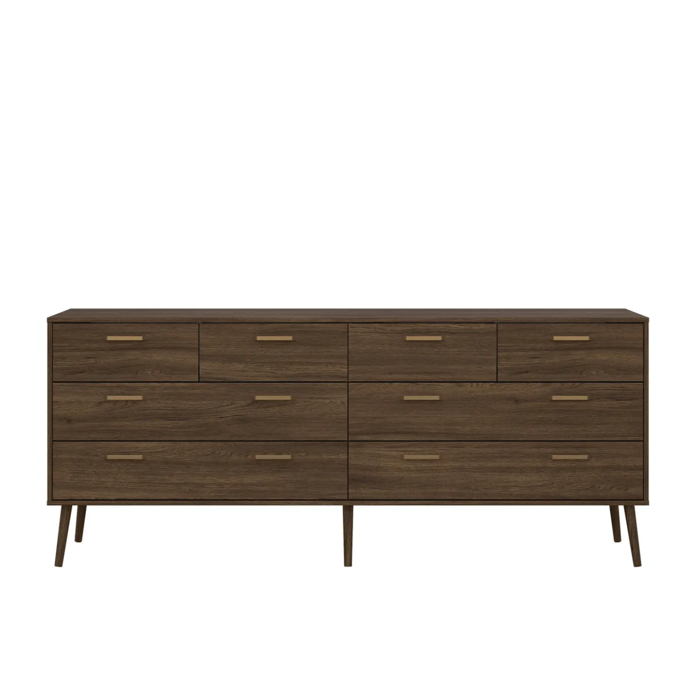 Dressoir Dubbel Tone 4+ 4 lades Narbonne Eikenlook - Giga Living