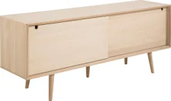 Dressoir Dysta Eikenfineer Wit 180cm - Giga Living