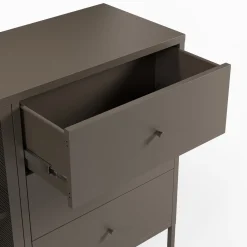 Dressoir Fayna 2d3L 140cm Mokka - Giga Meubel