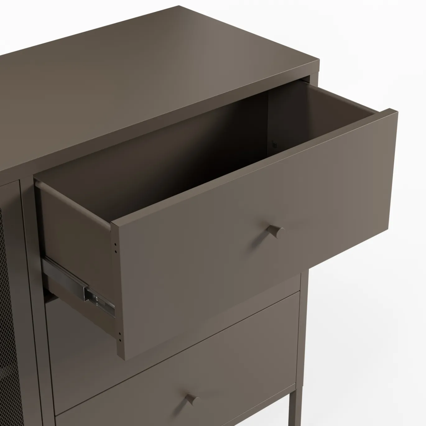 Dressoir Fayna 2d3L 140cm Mokka - Giga Meubel
