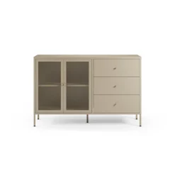 Dressoir Fayna 2d3L 140cm Zand - Giga Meubel