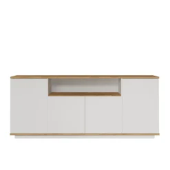 Dressoir Fethiye Wit/Naturel 180cm