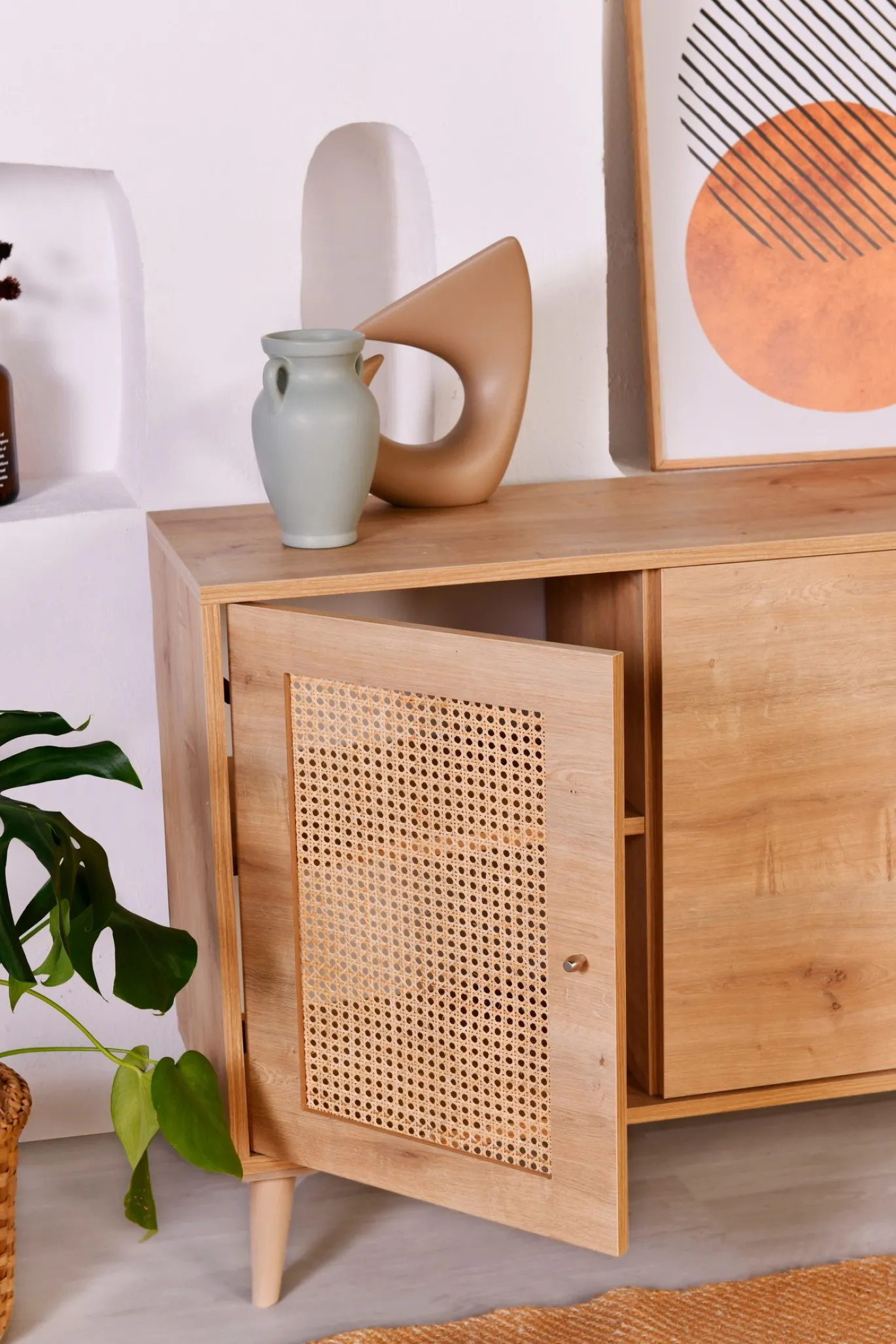 Dressoir Hazeran Naturel 180cm