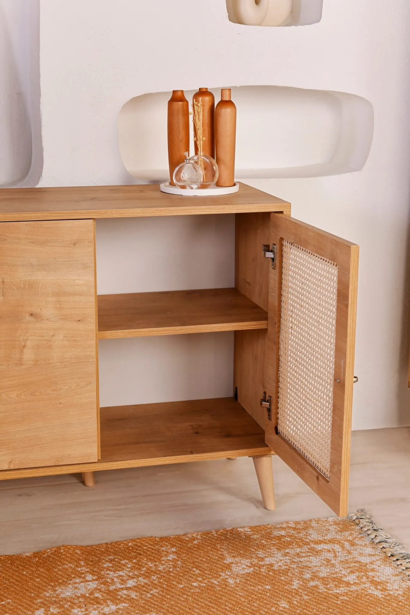 Dressoir Hazeran Naturel 180cm