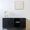 Dressoir Jazz Zwart 160cm - Giga Meubel
