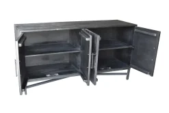 Dressoir Jazz Zwart 160cm - Giga Meubel