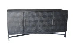 Dressoir Jazz Zwart 160cm - Giga Meubel