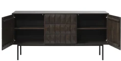 Dressoir Latina Espresso 3 Delen - Giga Living