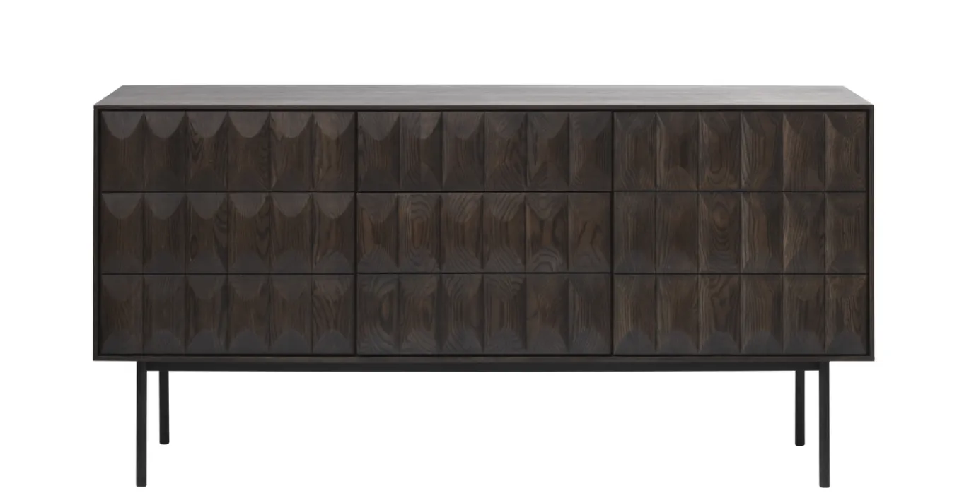 Dressoir Latina Espresso 3 Delen - Giga Living