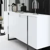 Dressoir Luxe Wit/Zwart 160cm